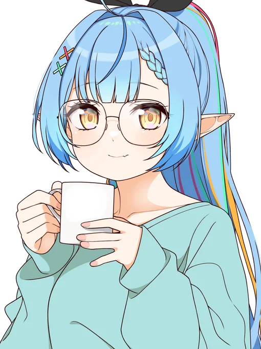 ラミィちゃんの丸眼鏡ってコト…!?と思ったらルイ姉もいたらしい https://t.co/nk2HUAGlAQ 