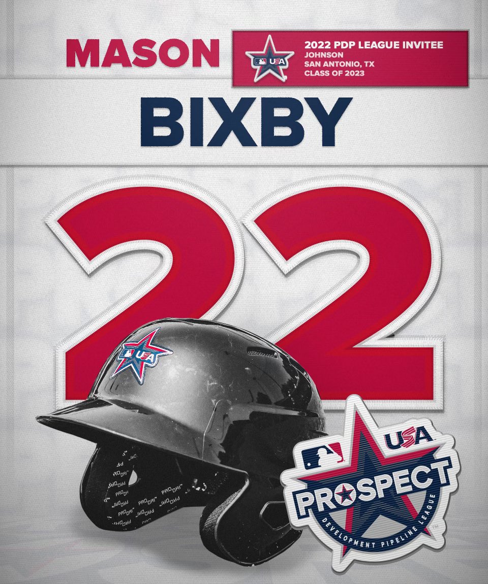 biggz_23's tweet image. Honored to be selected for the 2022 MLB PDP @USABDevelops @BaseballPDP @MLBPipeline