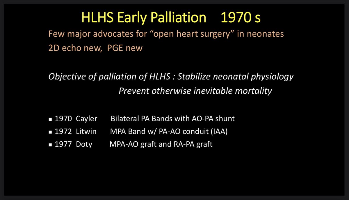 PedsCardiacAnes's tweet photo. Dr Dolly D Hansen Lecture: Evolution of Surgical Management of HLHS - Historical Perspective (by Dr Marshall Jacobs from @HopkinsKids)

#CCAS2022 #PedsCardsAnes #PedsCards #PedsAnes #PedsICU #PedsCICU #SPAFL2022 https://t.co/ZQ7ElbafxN