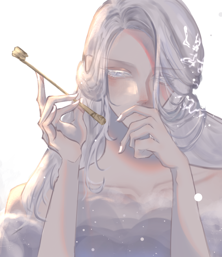 Ennixach's tweet photo. I tried painting, looks like imma need more practice :( https://t.co/6o65OgPTIM