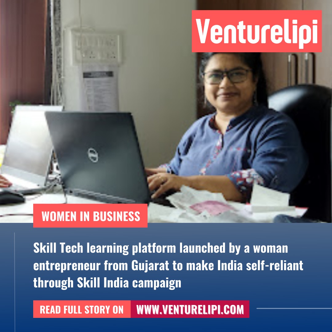 VentureLipi's tweet photo. #WomenInBusiness: Skill Tech learning platform launched by a woman entrepreneur from Gujarat to make India self-reliant through Skill India campaign
Read More: https://t.co/bdsb24IsSE
#Startups #India #Orena #Gujarat #Tech #SkillTech https://t.co/EBdlpYBt7Z