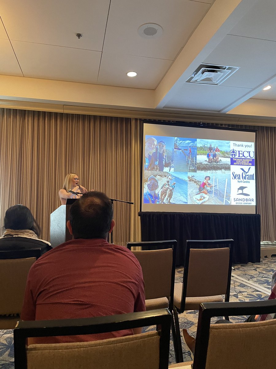 First time presenting in person during my Masters! Thanks to the Benthic Ecology Conference for hosting me! #BEM22