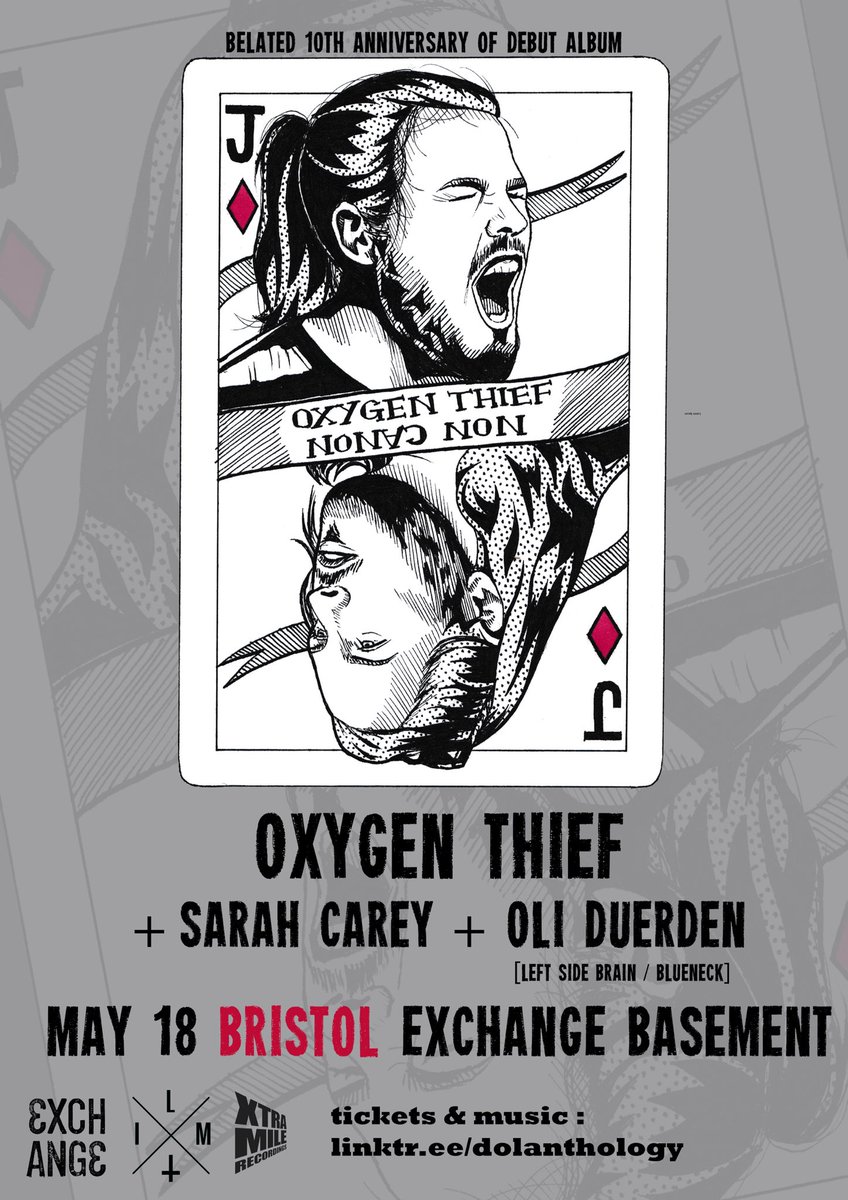 Then on the OT night in Bristol, Sarah Carey (<a href="/sez_cez/">Sarah Carey</a>) &amp; <a href="/OliDuerden/">Oli Duerden</a> (from <a href="/leftsidebrain/">Left Side Brain</a>/<a href="/BlueneckUK/">Blueneck</a>) are kicking things off:

sarahcarey.bandcamp.com/album/we-are-n…

oliduerden.bandcamp.com

Tickets (bundles available if yr coming to both <a href="/exchangebristol/">Exchange Bristol</a> shows): exchangebristol.com/whats-on/#even…