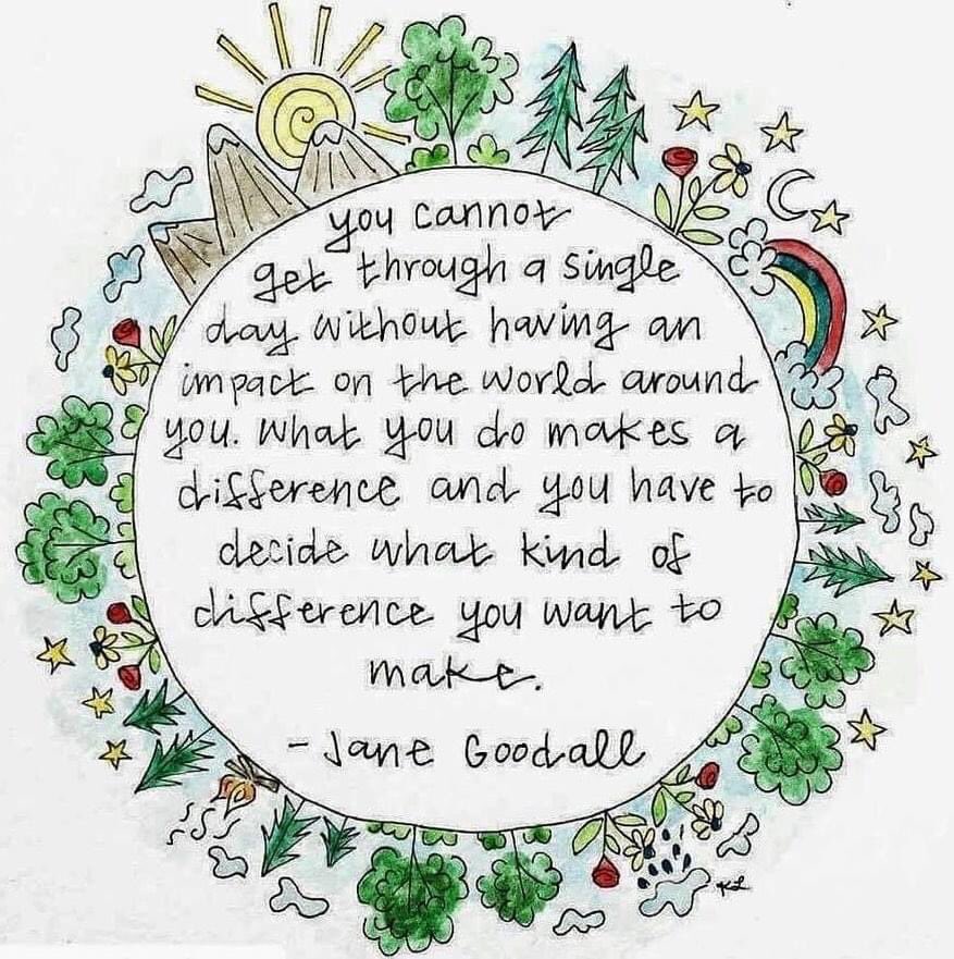 Let your impact be one of kindness, peace, and compassion!