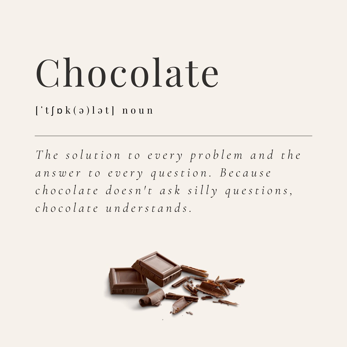 Chocolate contains dopamine which creates a feeling of pressure and motivation. Always trust sweet of the gods!

#chocolate #çikolata #chocolatelovers #chocolovers🍫 #cikolata