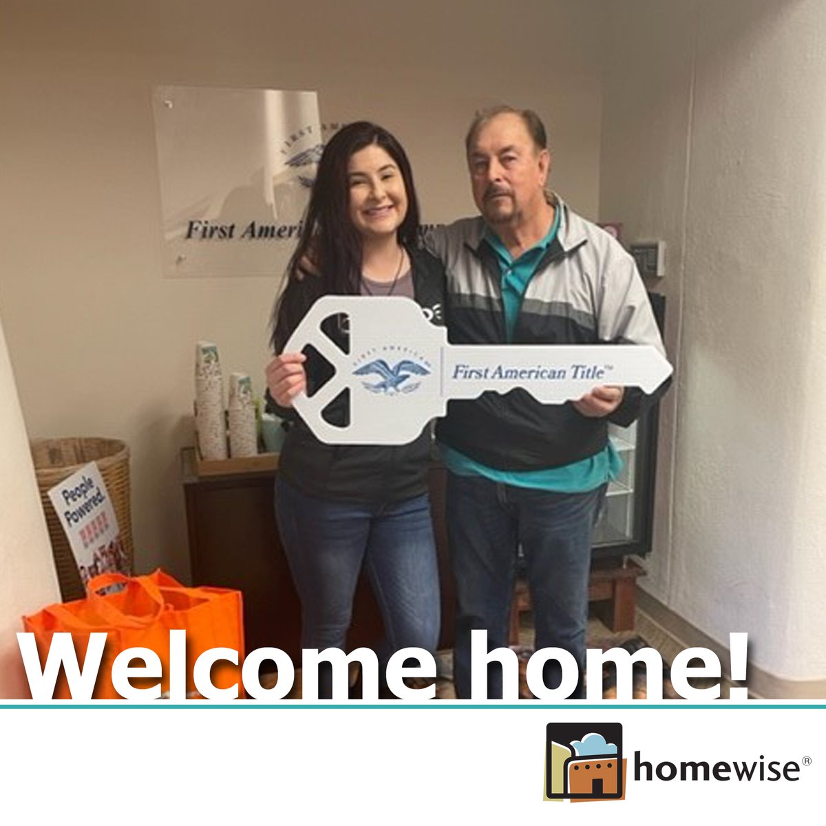 homewisenm's tweet photo. Can we get a huge congratulations for Elizabeth on achieving her goal of homeownership? π π‘
#homeownership #nmhousing #fairhousingnm #homewise #newhome #congrats #welcomehome #newhomeowner #congratulations #closingday #newkidsontheblock #homewisehomesNM https://t.co/bf53JjGQxd
