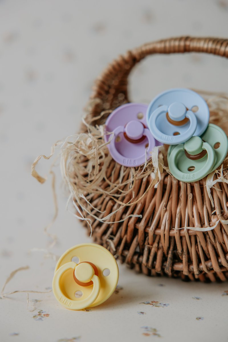 theofficialbibs's tweet photo. Have you seen our new #EasterEgg #Collection? We welcome the colorful holiday in the early spring with a new Easter Egg-inspired collection consisting of our popular Colour #pacifiers in new cute combinations. Check them out at: https://t.co/FjKLv1546l #bibsworld #babyessentials https://t.co/rgYg3OyH1h