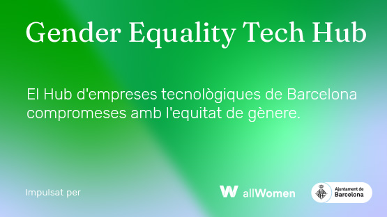 barcelona_cat's tweet photo. 🤔 Sabies que a #BCN només hi ha un 29% de dones en el sector digital?

👩‍💻 A través de la xarxa #BCNFemTech, hem creat el Gender Equality Tech Hub per impulsar la presència de les dones en les empreses tecnològiques. 

Reduïm la la bretxa de gènere en el sector #TIC!
#GEThub https://t.co/1lkTVWjxFP