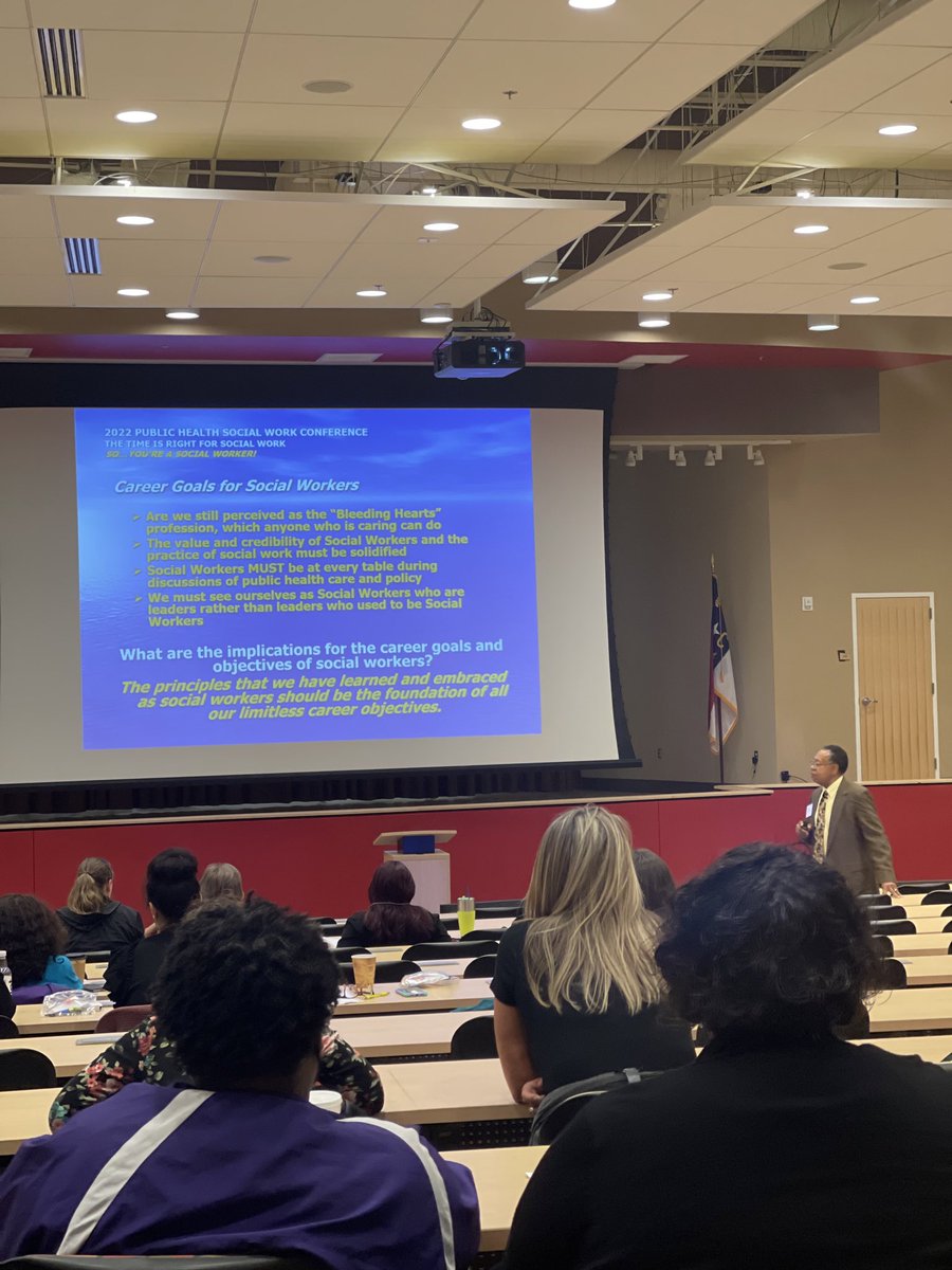 <a href="/NCPHASocialWork/">NCPHA Social Work Section</a> Michael L. Clements, MPH, MSW reminding us the time is always right for SOCIAL WORK ! #SocialWorkMonth