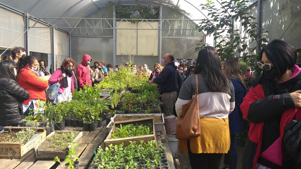 EducacionCyT's tweet photo. Realizamos el primer encuentro de #HuertasEscolares organizado por la Jefatura regional 3 y el equipo de #HuertasMatanceras del que formamos parte con @DSLaMatanza  y el @intaargentina, con más de 100 docentes y equipos directivos que recibieron su capacitación.
@FerEspinozaOK https://t.co/cpaCIQkCsc