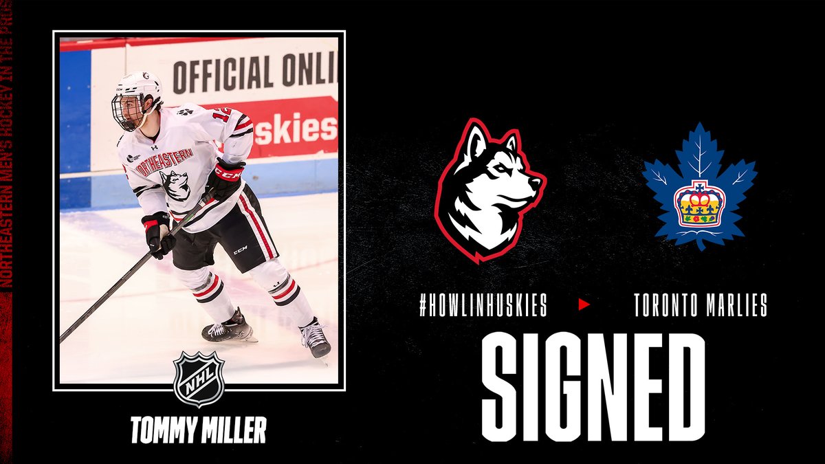 Another member of the roster is continues their journey to the NHL (National HUSKY League 😏).

Congrats Millsy!

📝 bit.ly/36O0oho

#HowlinHuskies