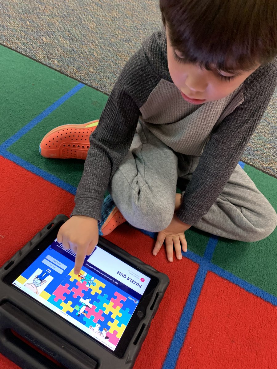 joblingsjrs's tweet photo. The kids LOVED using @genially through a link on @Seesaw to review community helpers!#AllenMarchMadness @juliewricketts @dsx66 @MrMcDaniel13 https://t.co/ihHNi9Gi9W
