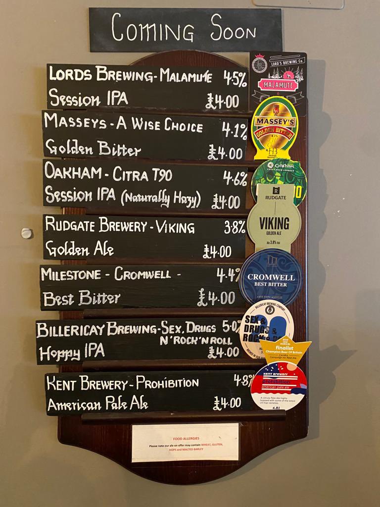 THC_Micropub's tweet photo. Anyone else ready to start the weekend early? 🙌🏻🍻

We’ve got a fantastic range of beers coming your way over the next few days! 

#Beer #Sidcup @selcamra @BexleyCAMRA https://t.co/dEg9Qd7wQR
