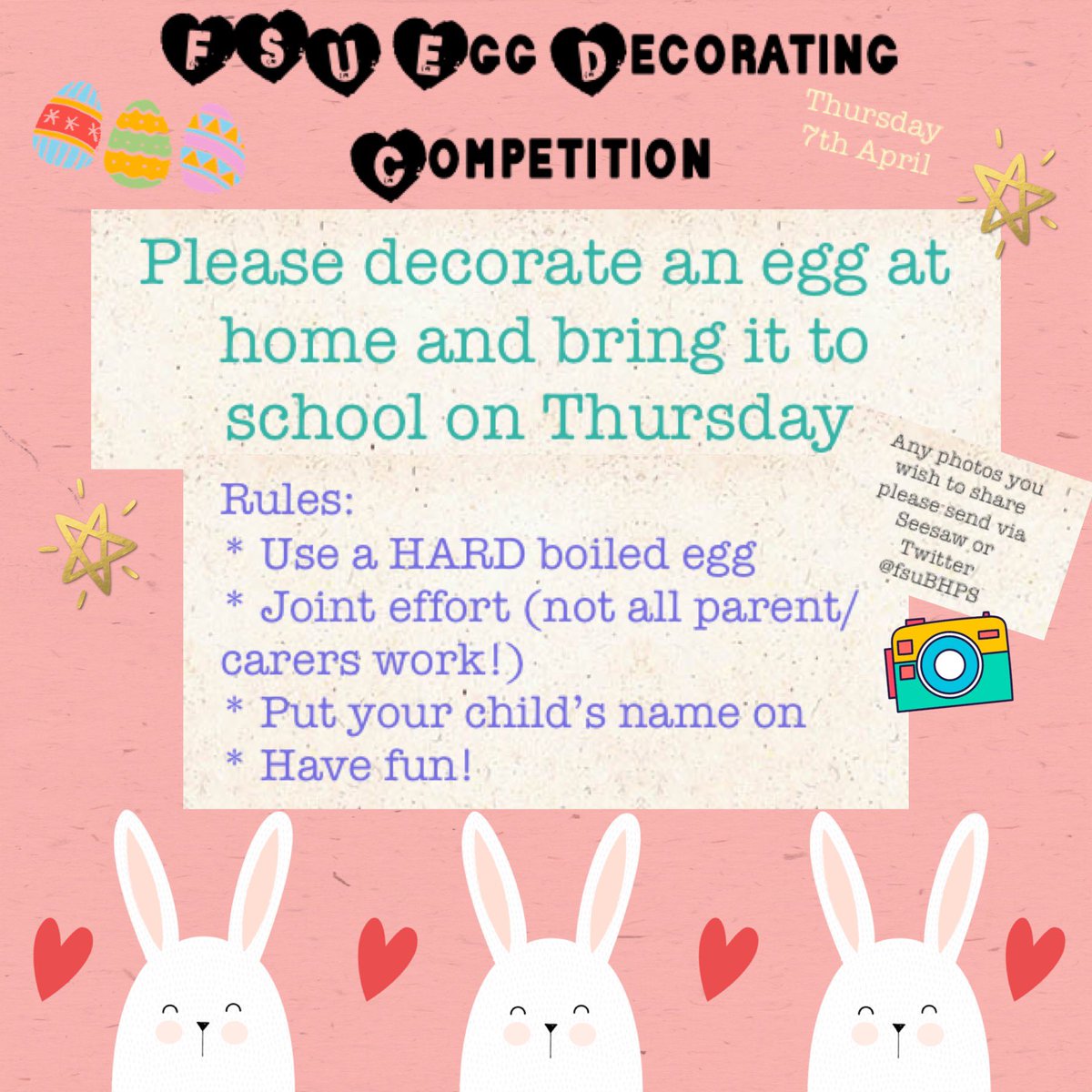 Competition time! 🥚 🐣