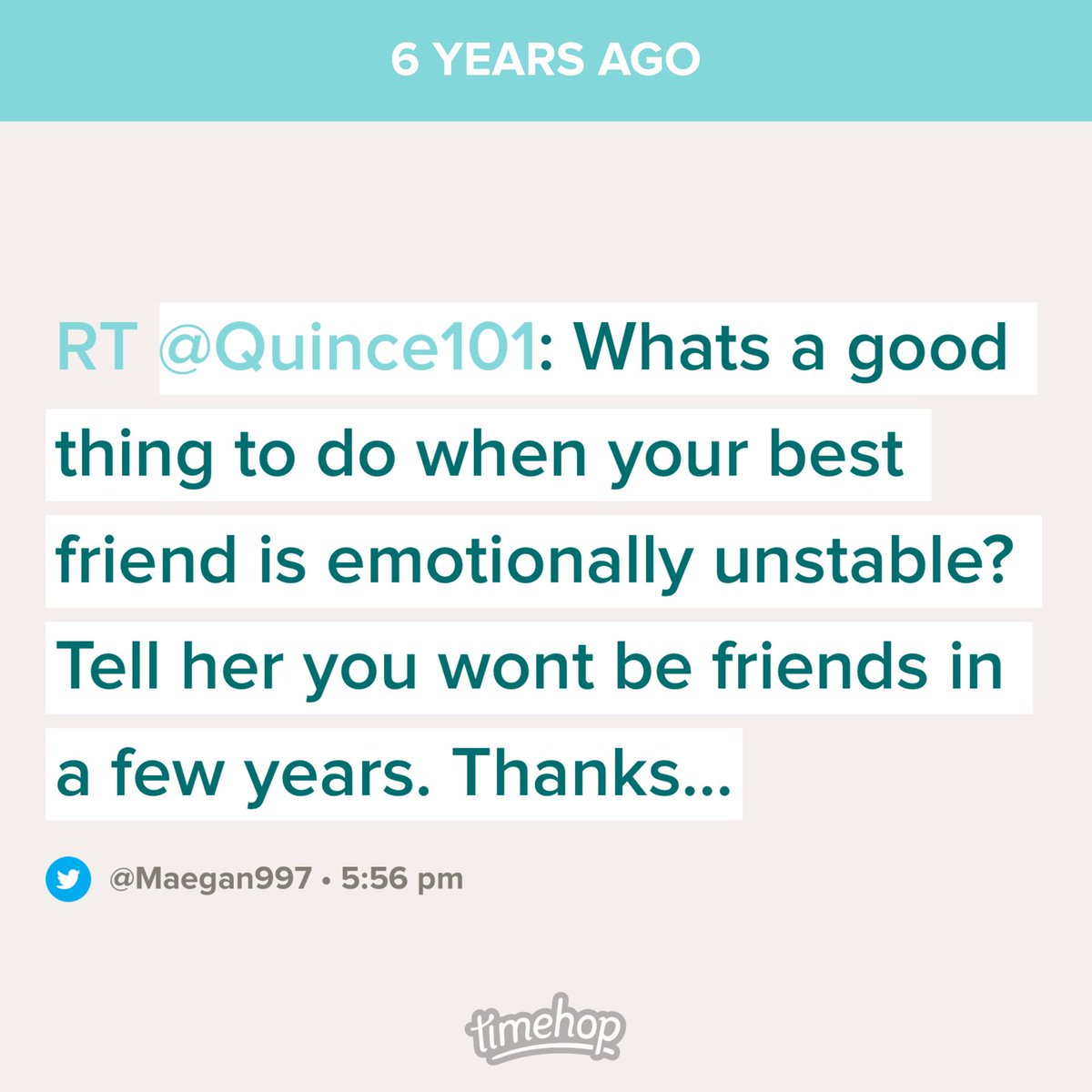Maegan997's tweet photo. We beat my odds 😂 ⁦@Quince101⁩ https://t.co/DaTbaP2bWP