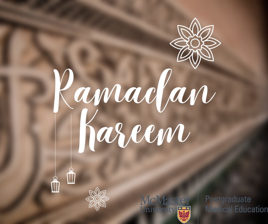 McMaster University, PGME tweet media