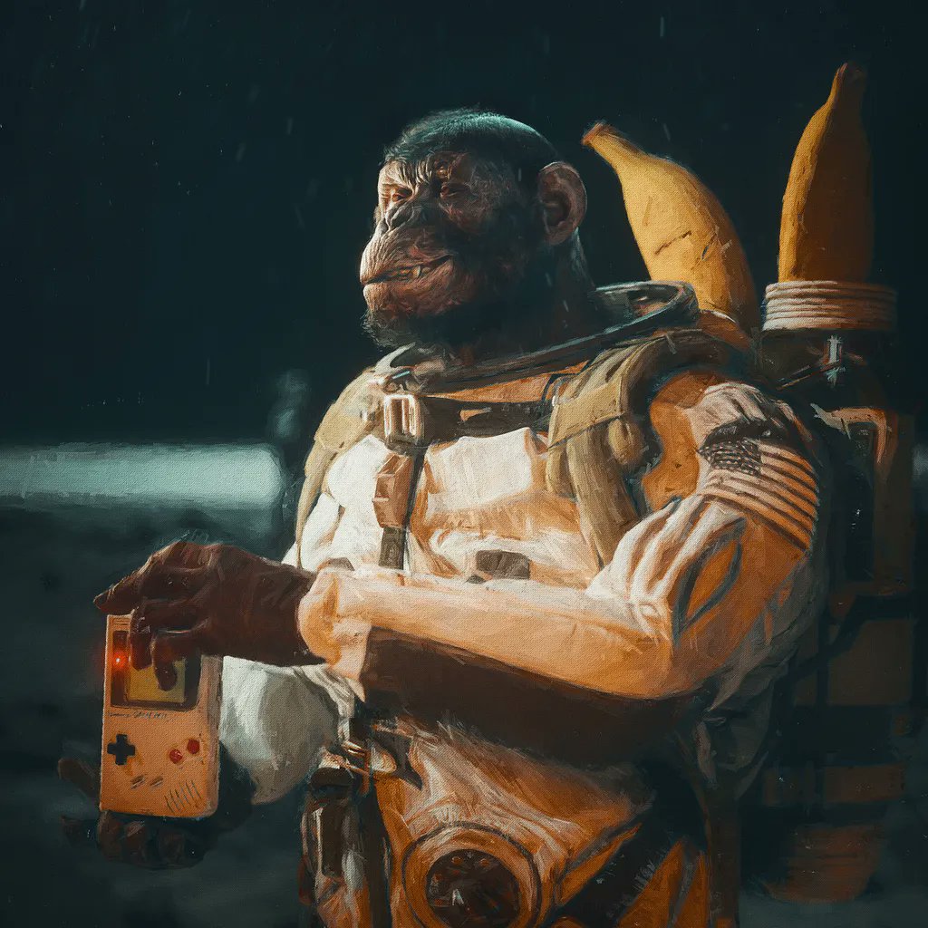 PontersHQ's tweet photo. Check out this prototype of our upcoming collection. Like & RT & leave a comment if you love the art as much as we do ππ
#nftart #lastronauts https://t.co/JXmPyZaHY0
