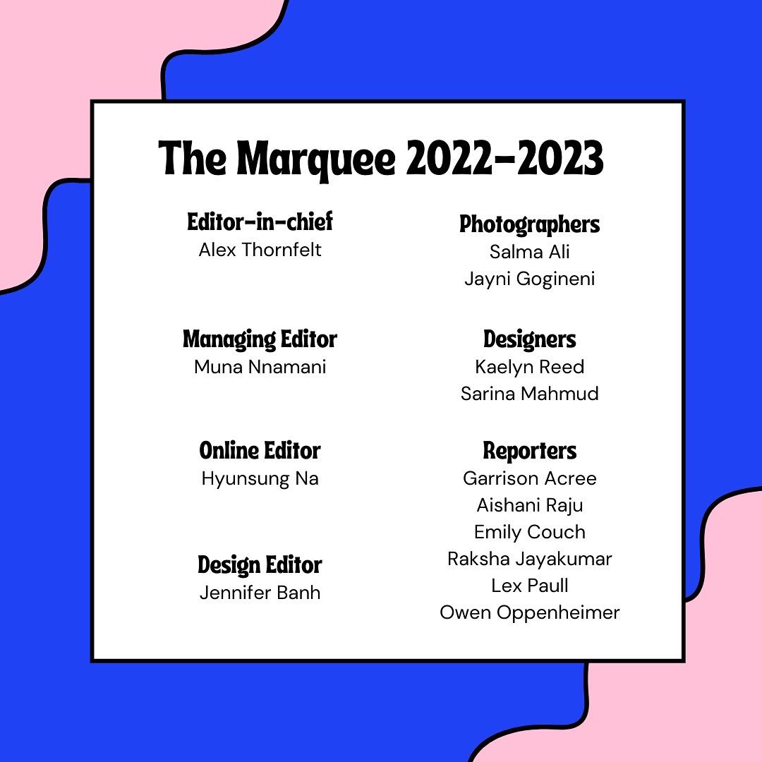 The Marquee tweet media