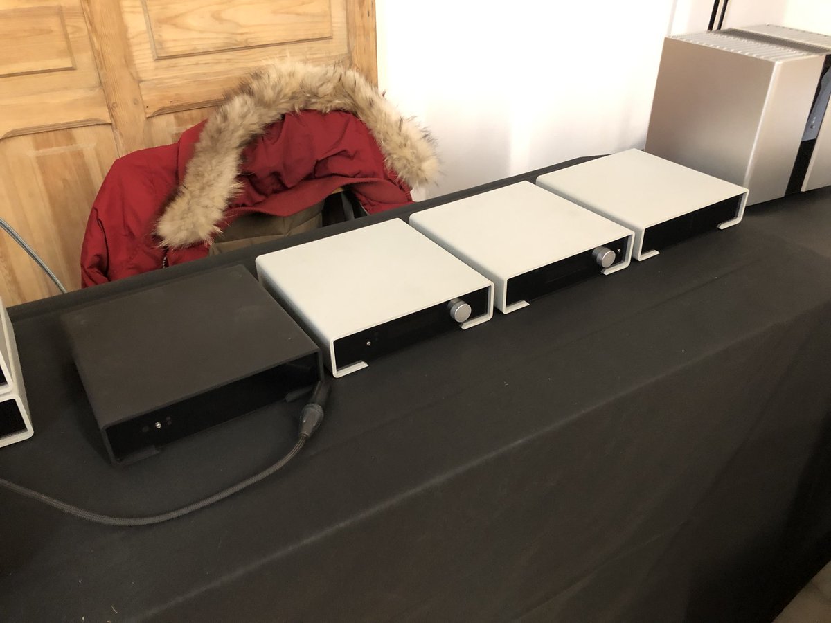 M2TECHsrl's tweet photo. Setting up the table at the Soundfest in Madrid. You’re welcome!
#M2Tech #hifi #digital #DAC #ClassA https://t.co/WSz49YLf4g