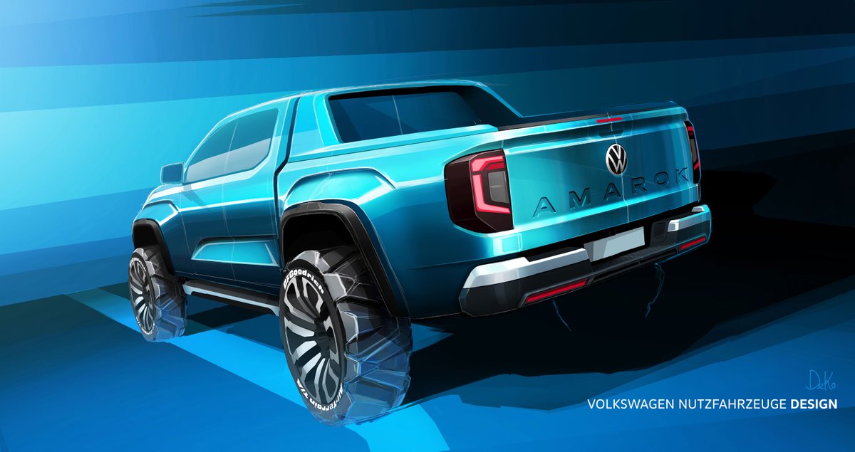 VolkswagenSA's tweet photo. Later this year, Volkswagen Commercial Vehicles will introduce a new chapter in the #ToughSmart saga.
Whet your appetite with these near-production sketches of the #NextGenerationAmarok and
follow Amarok (https://t.co/M9Oj7K0nN1) for updates. #NewAmarokSameWolf https://t.co/NAq93FguUq