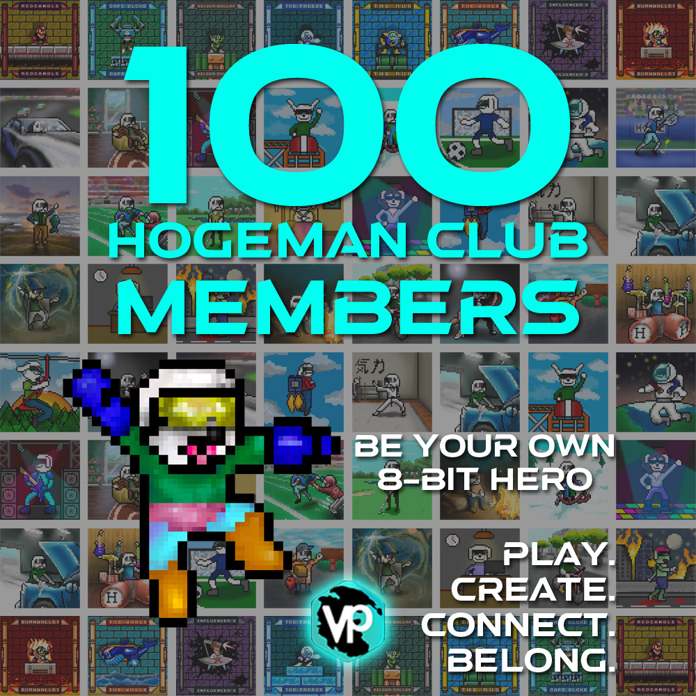 VirtualPangea's tweet photo. Our Awesome #Hogeman Community is Expanding every day!
Come join our 8-Bit adventure and reap all the fantastic benefits and perks our club is offering.
Visit our #OpenSea Collection https://t.co/tX4Je1tZDd and buy one of our unique #NFTs. It will open doors you cannot imagine! https://t.co/IOv7JAHgBa