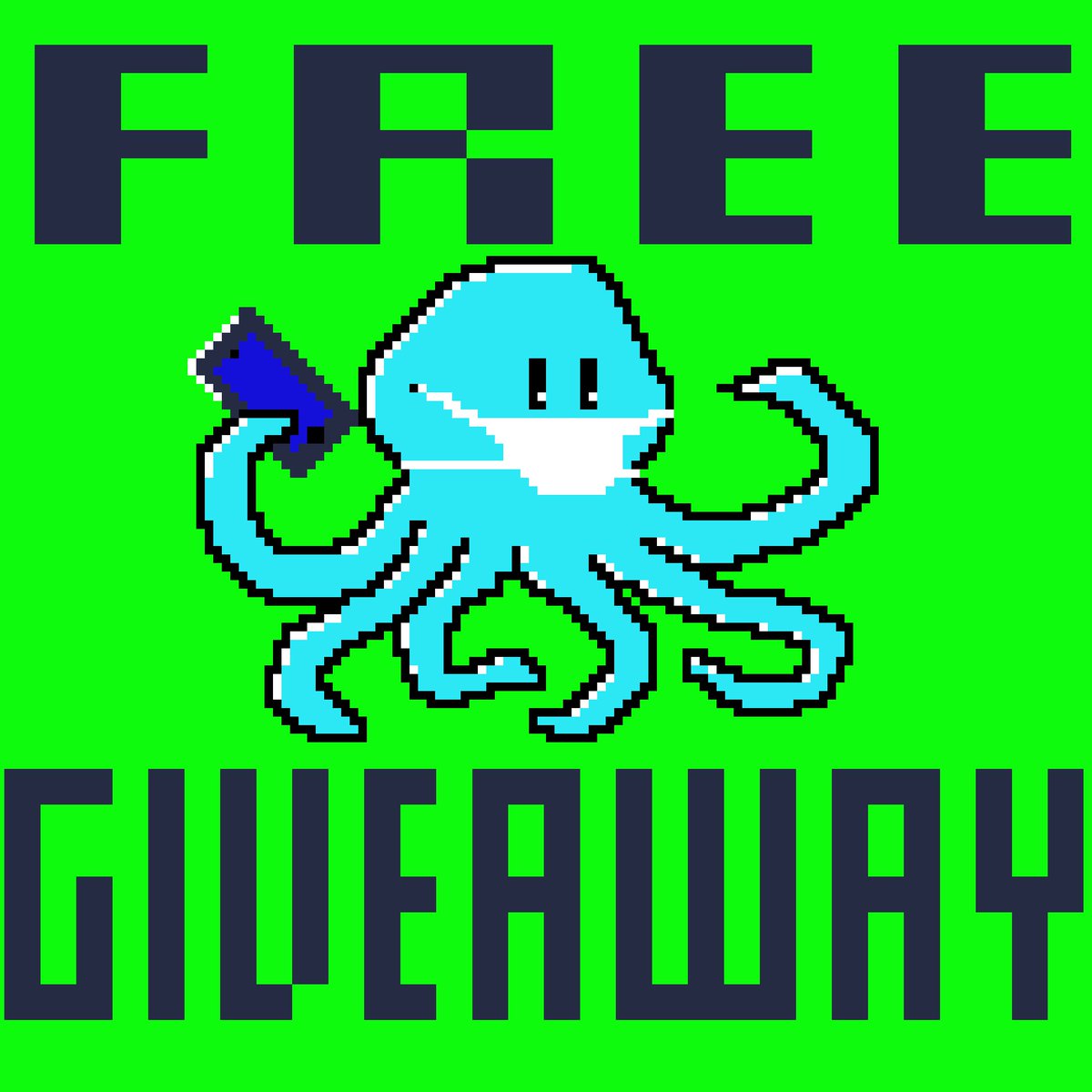 kAaRAMBA_NFT's tweet photo. FREE NFT GIVEAWAY

Just PM me and write „free kRaAKEN“🐙🐙🐙

#nft #nfts #nftcollectors #nftlink #nftworld #new #octopus #kraken #artwork #nftart #nftartists #pixel #pixelart #pixelartists #pixelartist #opensea #nftcommunity #nftcollection #freenft #freenfts #freedrop https://t.co/rXKWvyVNu1
