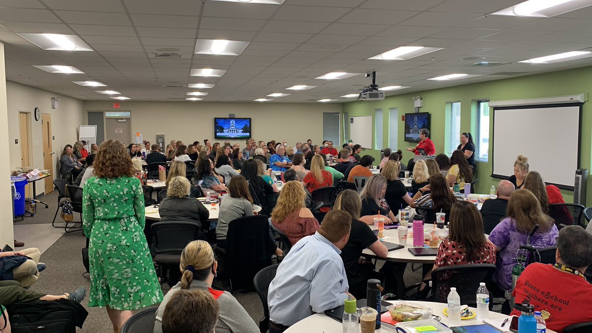 Excited for our first in-person faculty meeting in two years! 🎉