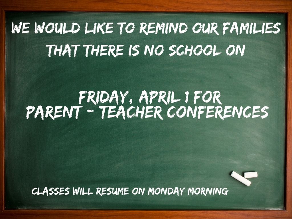 StPatrick_CCSD's tweet photo. Just a reminder to @StPatrick_CCSD and @strupert_ccsd families that there is no school tomorrow. Classes will resume on Monday. https://t.co/5aOvZ17U4o