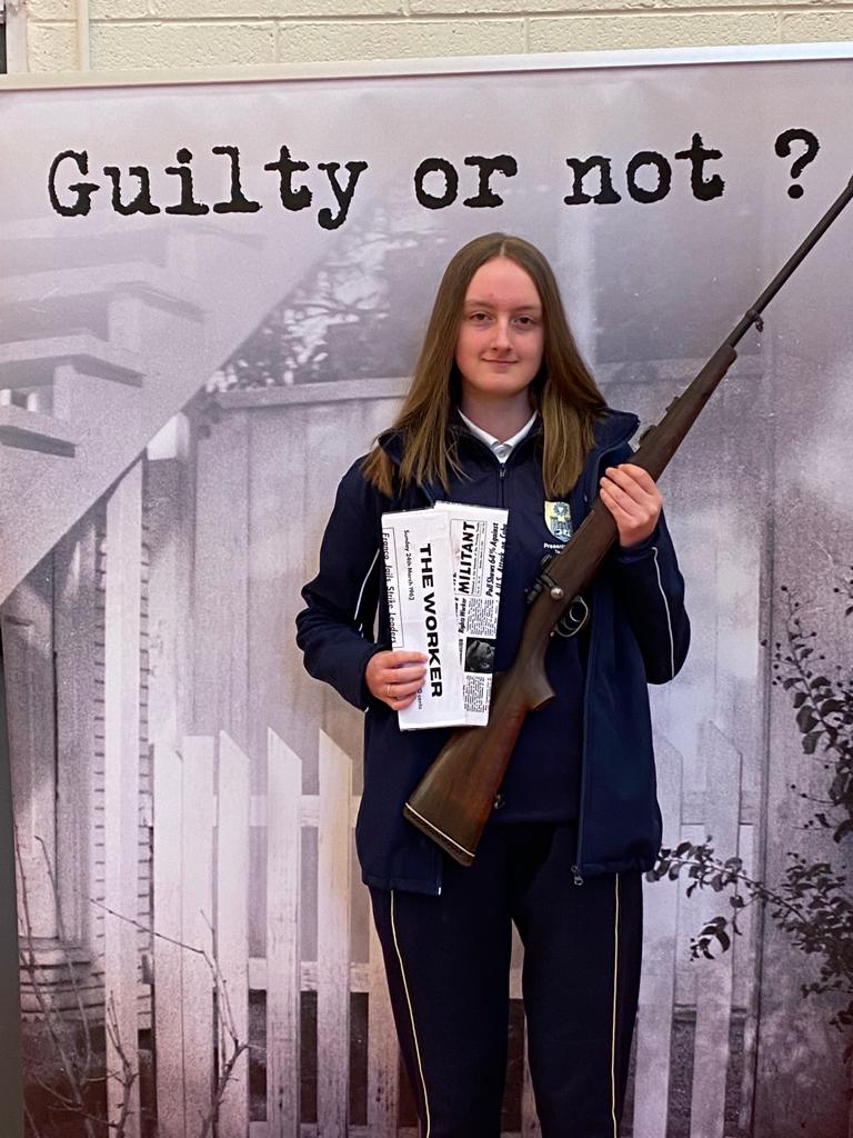 Pres_Terenure's tweet photo. Huge thanks to Pat from @forensic_fun, who deliver a great wirkshop to the TYs today. Great info on all things forensic as we took a closer look at the assassination of JFK. #forensicfun @tydotie @PdstTy @CityofDublinETB https://t.co/RvTBT4hrwH