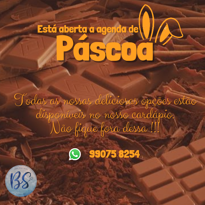 BrunoSobremesas's tweet photo. NÃO FIQUE FORA DESSA !!! 
🍫🍫🍫🍫🍫🍫🍫🍫🍫
confira nosso cardápio de páscoa através do whatsapp : https://t.co/ZK9fgCx9N4

RT RT RT RT https://t.co/zwNgSezWfG