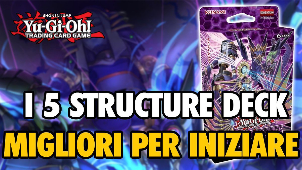 ShogunateTcg's tweet photo. Come iniziare al meglio a giocare a Yugioh! https://t.co/9dUwCFJwKF https://t.co/ZHo5bBLSUu