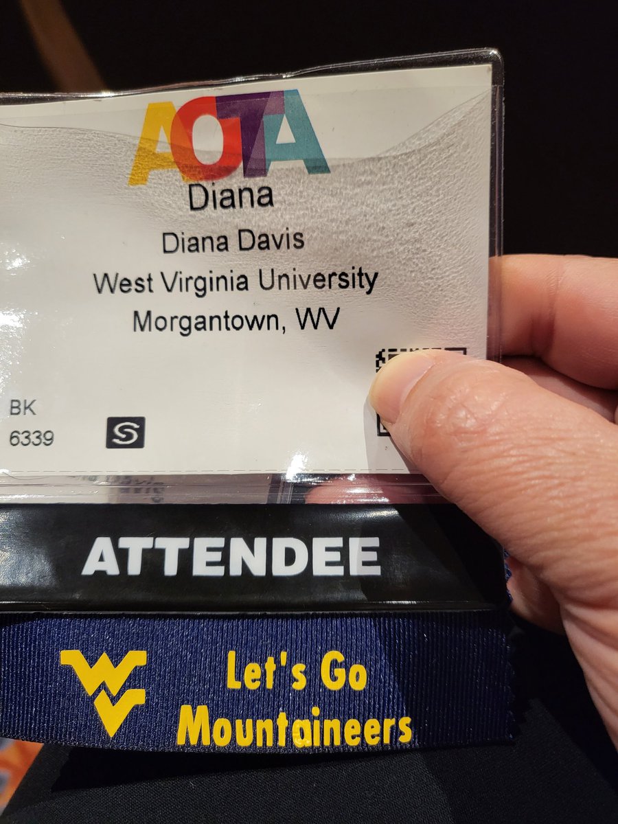 OTR621's tweet photo. TBH, the most coveted ribbon at #AOTAINSPIRE22 #WVUOT https://t.co/BzHP1pfttM