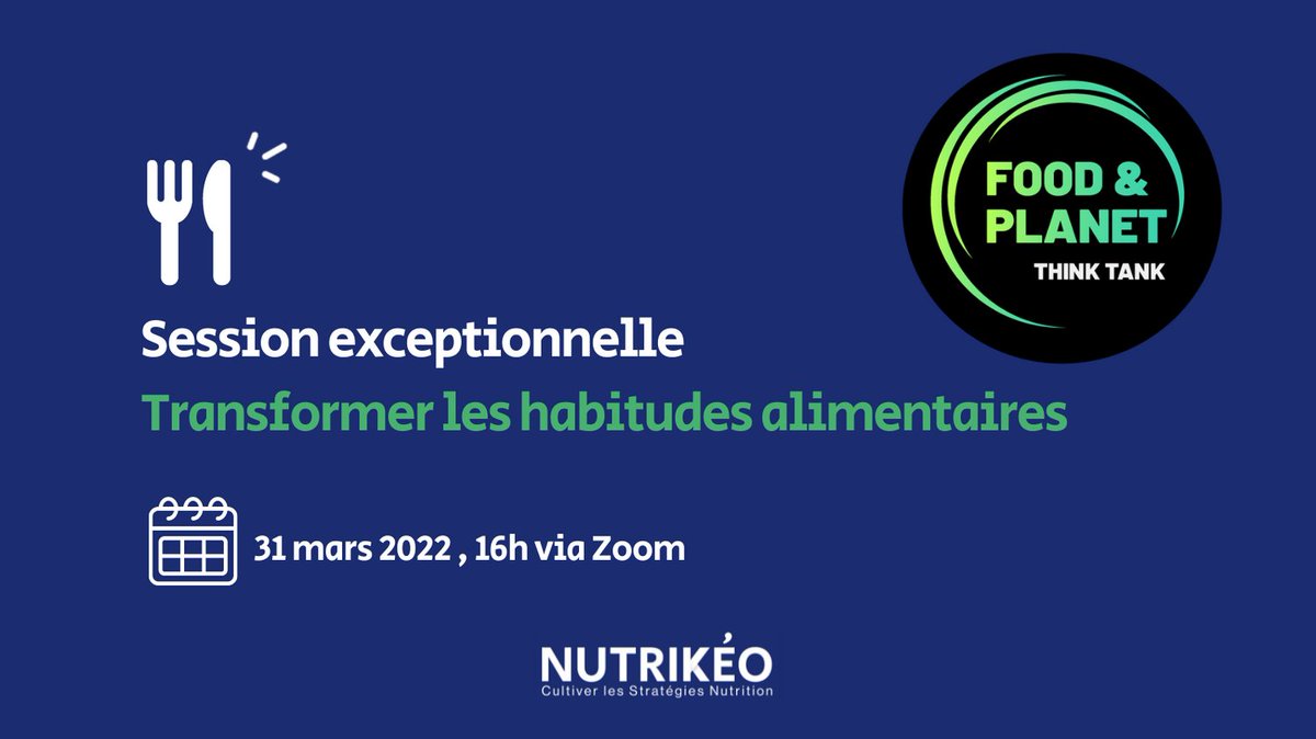 Le #ThinkTank #food & #planet anime en ce moment une session spéciale #habitudes #alimentaires ou comment transformer nos façons de faire ? @ConnectLeadersClub