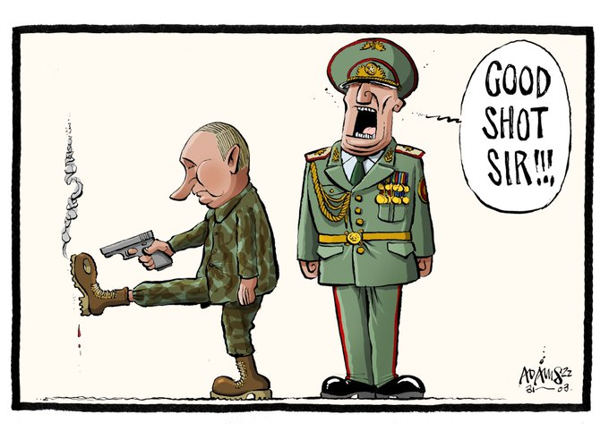 SharpPandora_'s tweet photo. How are Putin's plans going...
#Putin #PutinAsshole #PutinIdiot #PutinClown #PutinJoke #PutinLies #PutinCzar #Putinism https://t.co/lwlrATq4R6