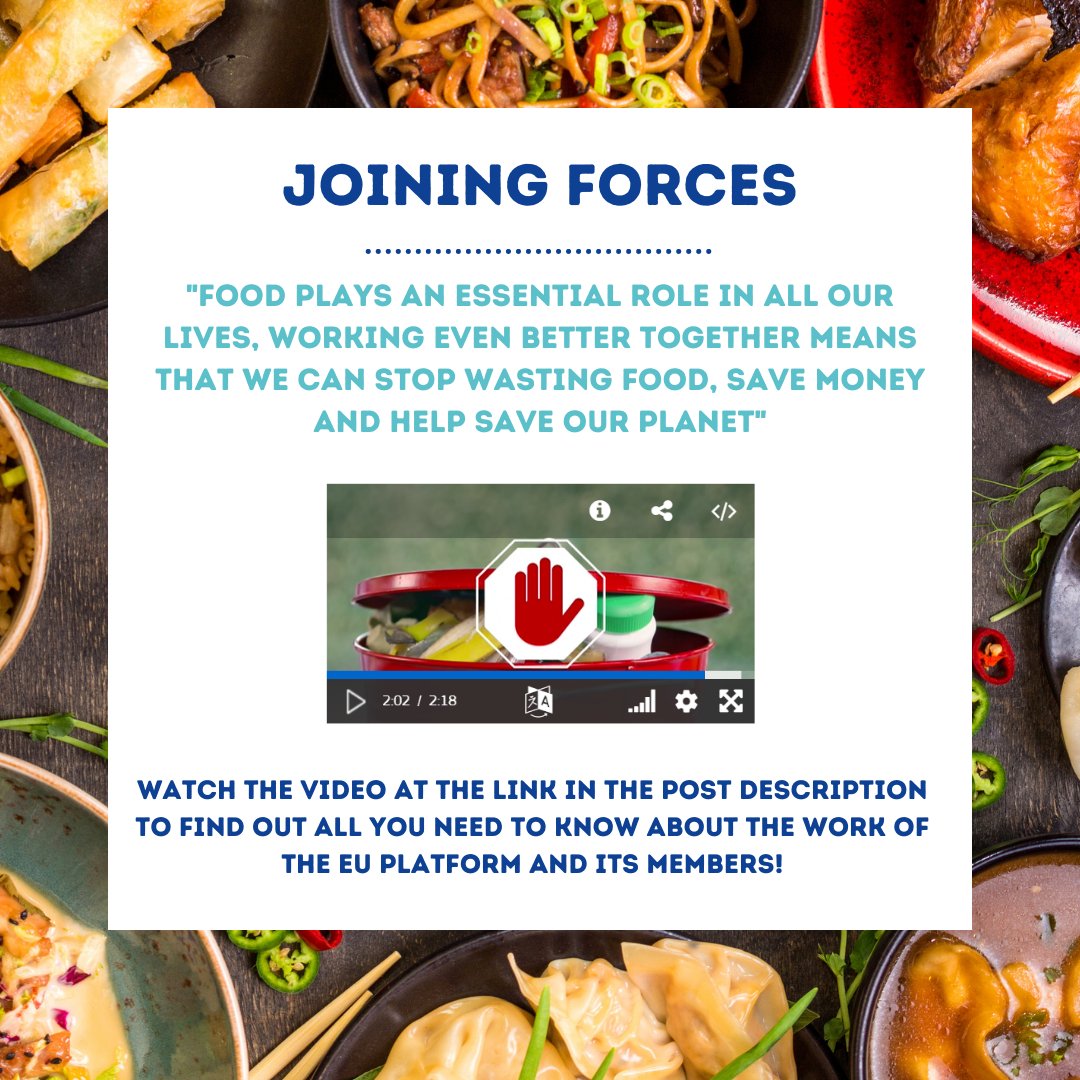 WUWMarkets's tweet photo. WUWM is a proud member of the #EUPlatformonFoodLossesandWaste!
But what is exactly the work that the FLW Platform does to prevent #foodwaste? Watch this video to learn more about it: https://t.co/dmMkw1y9H5
#FLWPlatform #WUWM #EU https://t.co/mxtp6wJwqx