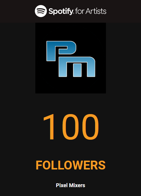 Pixel_Mixers's tweet image. Thanks a lot guys :D
We'll keep uploading more and more albums on Spotify, meanwhile you can listen to our 3 charity albums with this playlist: open.spotify.com/playlist/5lsTQ…