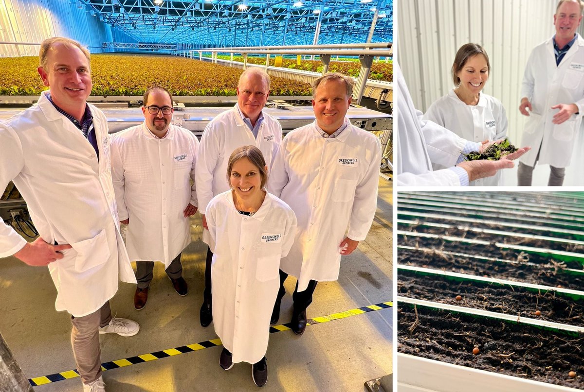 It was our honor to host the innovators at Dominion Energy at our indoor growing facility as we provide delicious, safe, and healthy #greens that give back to the community. “Whenever Innovation and Sustainability pair up, I take notice,” says Diane Leopold, COO at Dominion. #rva
