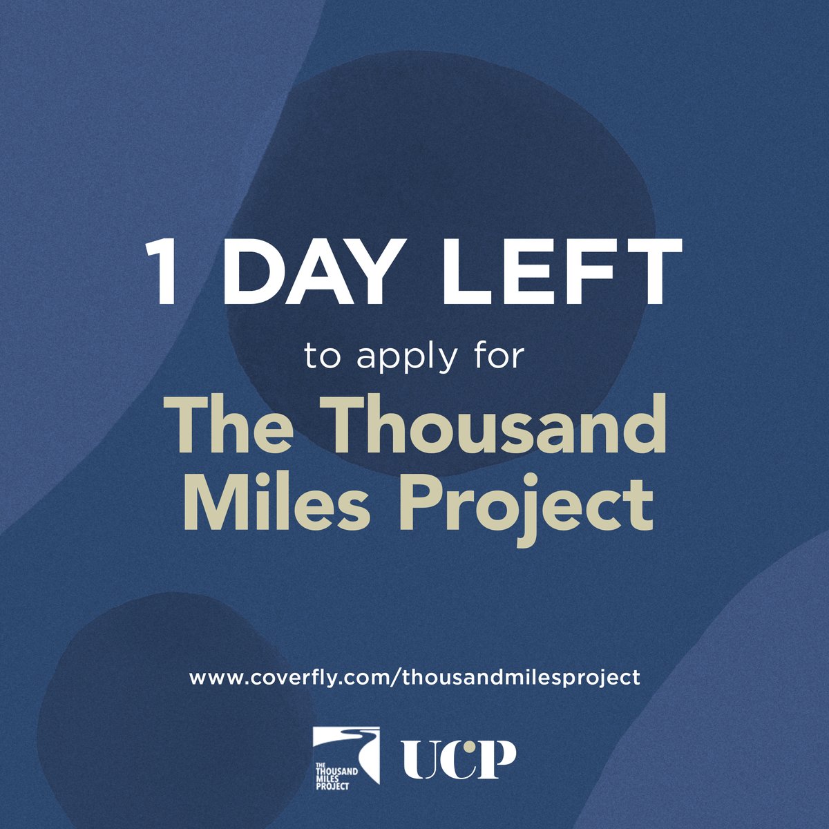 thousandmilespr's tweet photo. Today's the day! Submit your application by 11:59pm tonight, March 31st. #screenwriting  

Apply at: https://t.co/n6kujl1l4R

Take your #firststep! https://t.co/KNBX5jM88Z