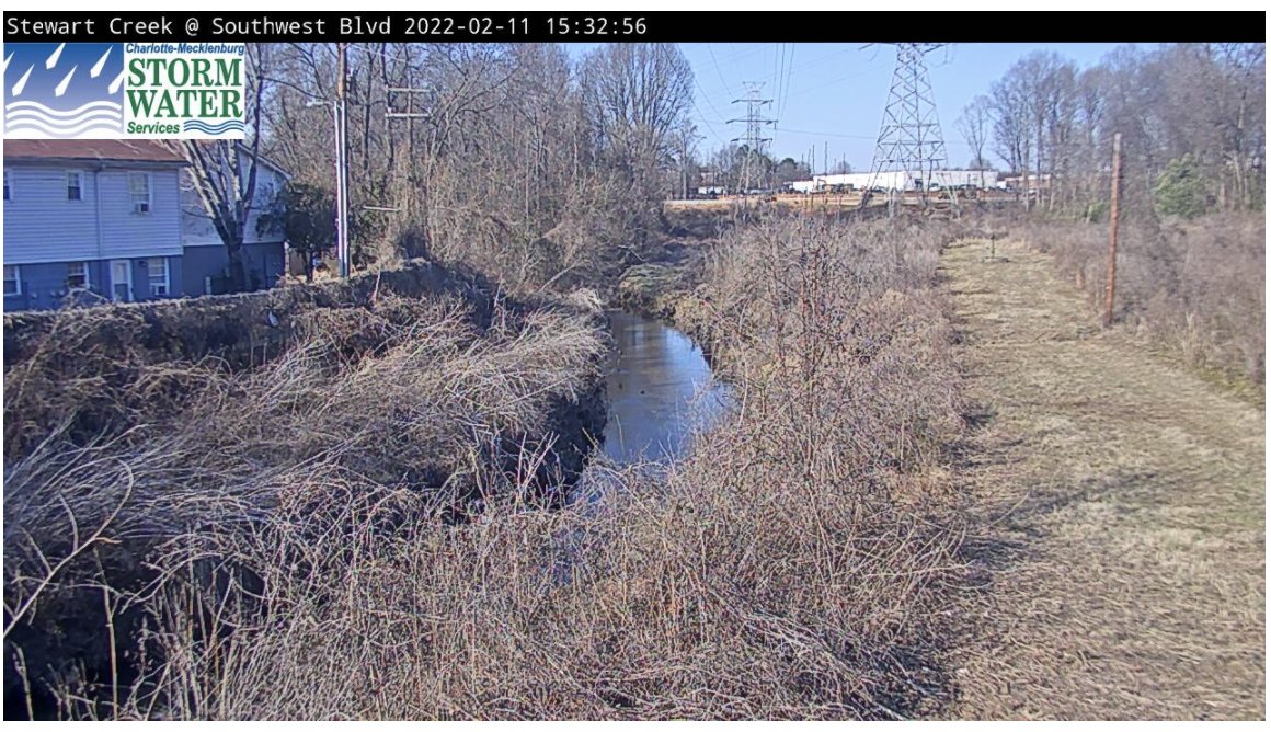 StormWaterCM's tweet photo. #CharMeck has one of the most extensive #StreamGauge networks in the country. A stream gauge allows you to find out how high the water level is in your neighborhood stream. Check #FloodRisk areas before you head out. Learn more: https://t.co/YOLTFrMuoW
#FloodSafetyAwarenessWeek https://t.co/qyyrNa1a8B