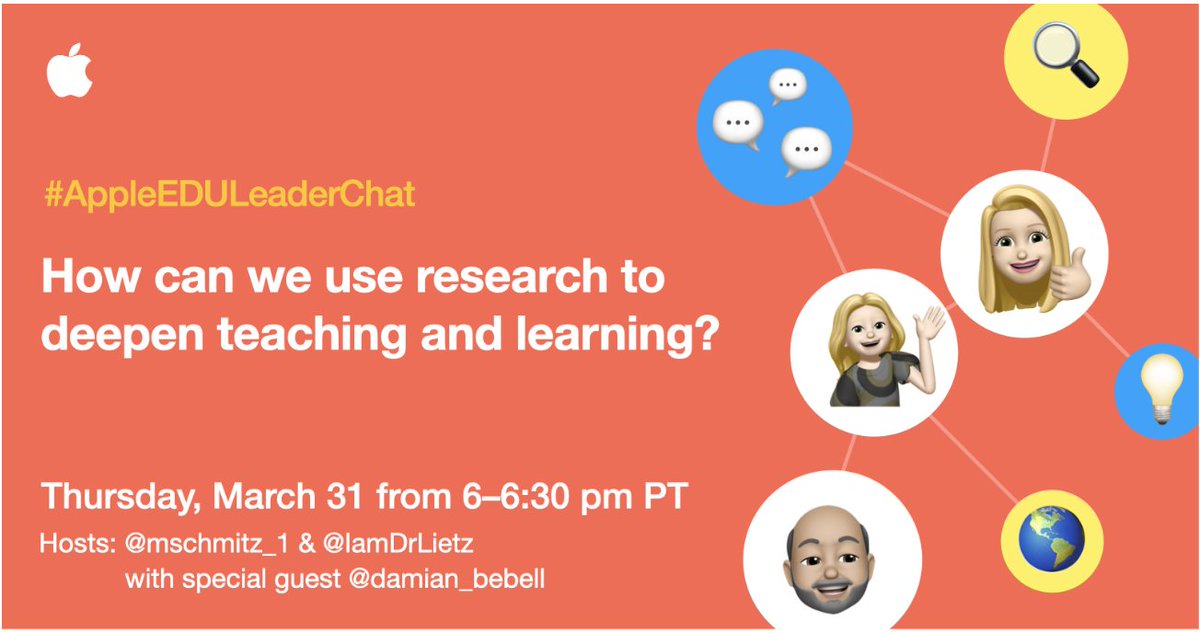Jeana Naujokas (@iamdrnaujokas) on Twitter photo Join us tonight at 8:00 pm CST! Special guest appearance/hosting by researcher extraordinaire <a href="/damian_bebell/">ReflectiveEducationalResearch</a> !! #AppleEDULeaderChat <a href="/OLCHSTechCoach/">Janet Meyers</a> <a href="/snapshoted/">Jennifer Wargin</a> @dentonintheOL <a href="/lmayolchs/">Dr. Lauren May</a> Join us tonight at 8:00 pm CST! Special guest appearance/hosting by researcher extraordinaire <a href="/damian_bebell/">ReflectiveEducationalResearch</a> !! #AppleEDULeaderChat <a href="/OLCHSTechCoach/">Janet Meyers</a> <a href="/snapshoted/">Jennifer Wargin</a> @dentonintheOL <a href="/lmayolchs/">Dr. Lauren May</a>