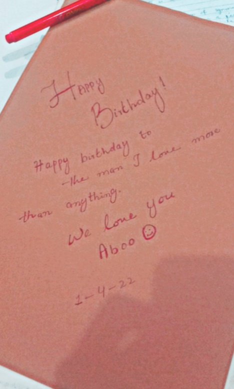 CSS_Aspirant01's tweet photo. Happy Birthday Aboo! 
Today is the right time for me to say, how grateful I am to you for always showing me the way. 
Your love has always given me the ability to believe in myself. Thanks for being a great dad..
We value and respect your hard work❤❤❤ https://t.co/k0a6YR6tYW