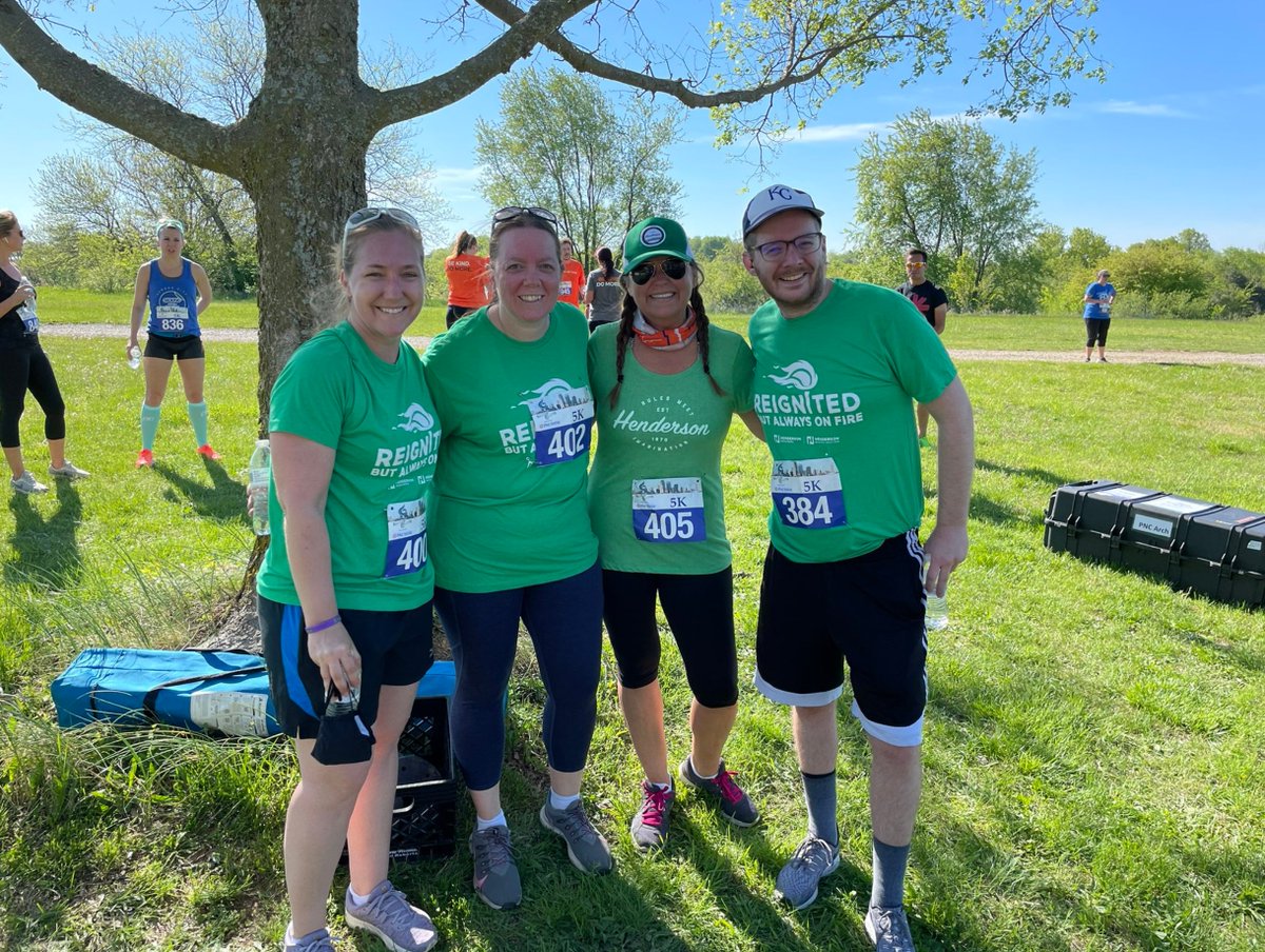 hendersonengs's tweet photo. #KansasCity Corporate Challenge kicks off tomorrow &amp; #TeamHenderson will be competing again this year. We’ve participated for the past 2 decades &amp; are excited for another season of friendly competition. We also can’t wait to bring home some medals! 🏅 
#KCCC2022 #KCCorpChallenge https://t.co/x6ZHREwjDf