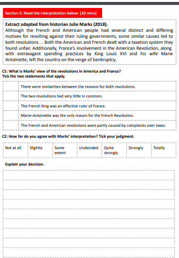MrPattisonTeach's tweet photo. So I saw @sehartsmith's KS3 assessment, realised mine were pathetic by comparison, read loads of academic wisdom about assessment in History, and then realised basically Sarah's was perfect. So here is my shamelessly ripped off version (with permission of course) https://t.co/7NB1MvfaUf