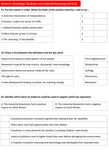 MrPattisonTeach's tweet photo. So I saw @sehartsmith's KS3 assessment, realised mine were pathetic by comparison, read loads of academic wisdom about assessment in History, and then realised basically Sarah's was perfect. So here is my shamelessly ripped off version (with permission of course) https://t.co/7NB1MvfaUf