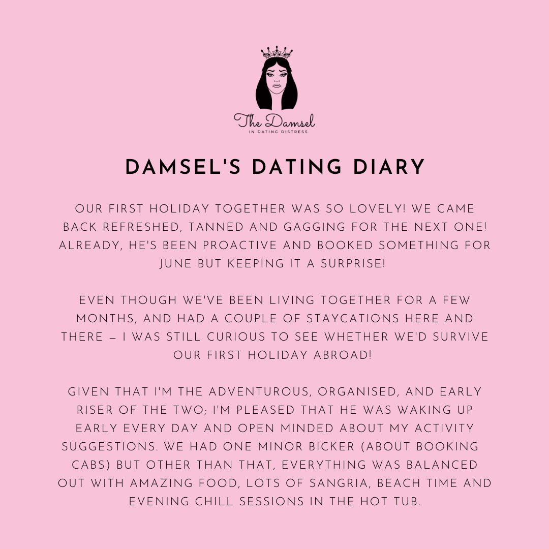 damseldating's tweet photo. Our first holiday abroad 😊⁣

#datingblog #datingandrelationships #datingapps #onlinedating #datingsites #moderndating #datinglife #holiday #couplesholiday #goodtimes #firstholiday #wantmore #summer2022 #flightsnotfeelings #flightsandfeelings #datingstories #loveandromance https://t.co/KMAJp1naM0