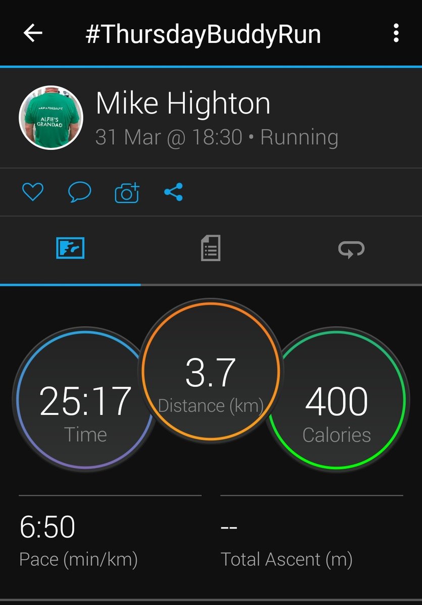 isright's tweet photo. #ThursdayBuddyRuns: a few different routes tonight. Tre (3km+), Karen (3.5km+ faster pace), Anne (4km+ faster pace), Jai (5km+ faster pace), Hilary & Nina (6km+ and a few bumps too). #VirtualCoach #teacher5aday #RunBuddies #RunStreak #WeRunAgain https://t.co/27e2bgkqiB