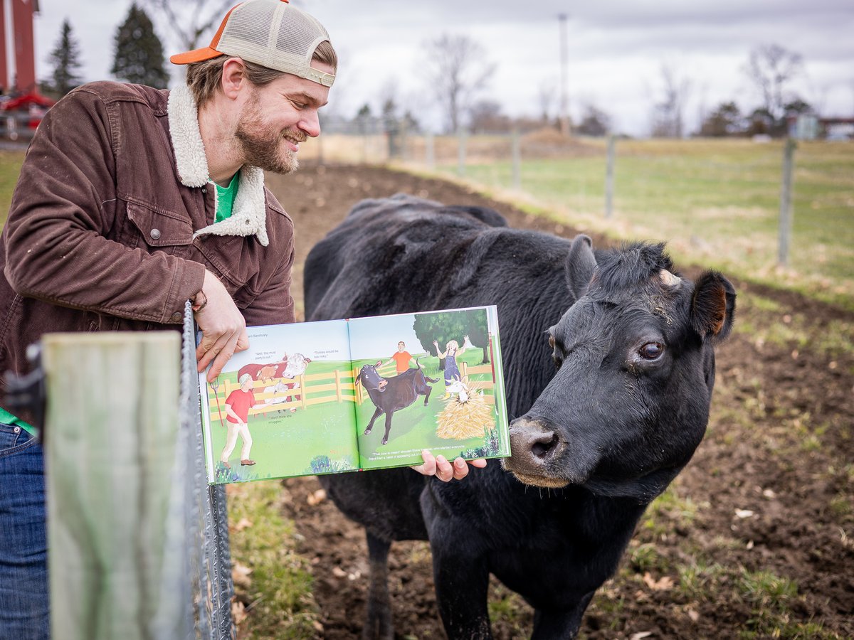 DanMcKernan's tweet photo. 'This Farm is a Family' is coming out in 5-days! Purchase today and get it on the release date. Pre-orders are a huge indicator for @Amazon, @bnbuzz, and @Target to actively promote it. All proceeds go to @BarnSanctuary 🙂 Order here - https://t.co/qZNbcgPQvs https://t.co/Mf3PivSVdr