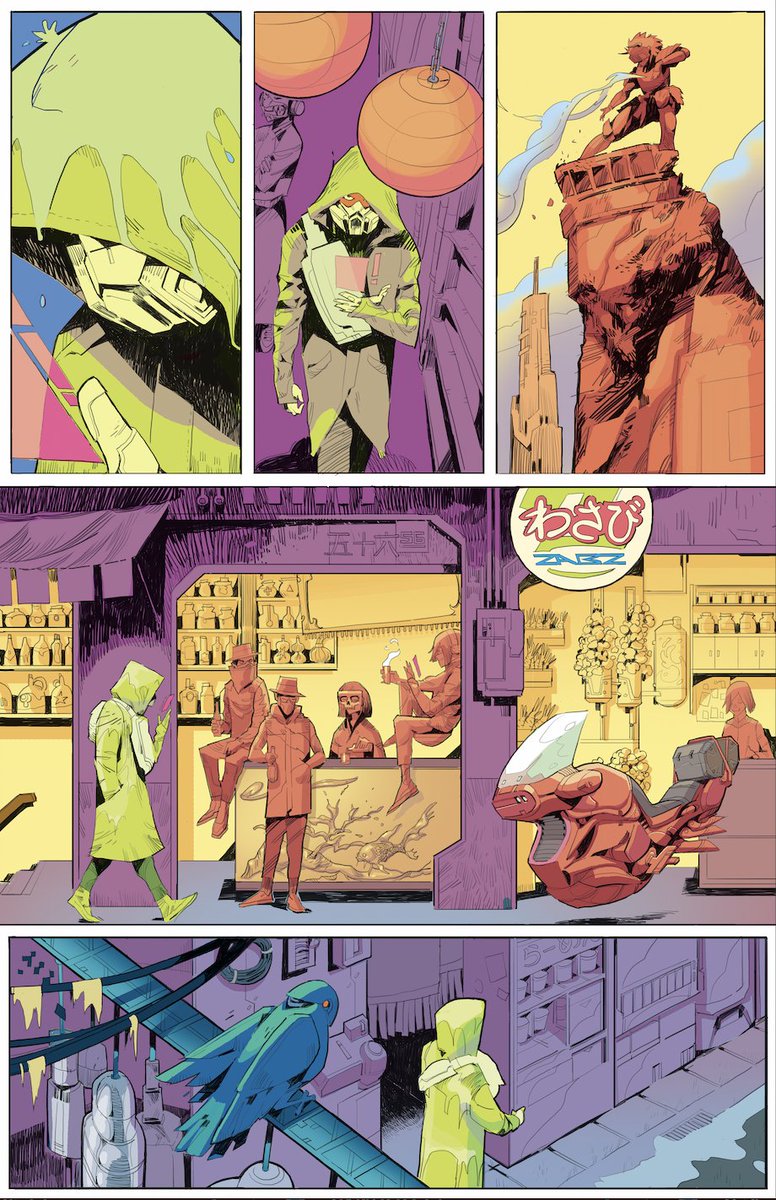 The 0N1 FORCE comic by the legendary <a href="/cromagnus/">cromagnus◀️▶️⏸</a> is done and getting ready for deployment. A sneak peek at what's coming soon👀