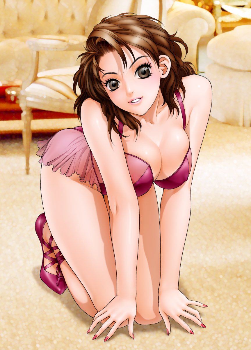 ラクガキとか遊びで描いた絵や仕事絵を元に修正加筆した悪あがき絵など…99 

コレもむっちゃ修正した往生際の悪〜い絵😅
特に胸の辺りが…😆 