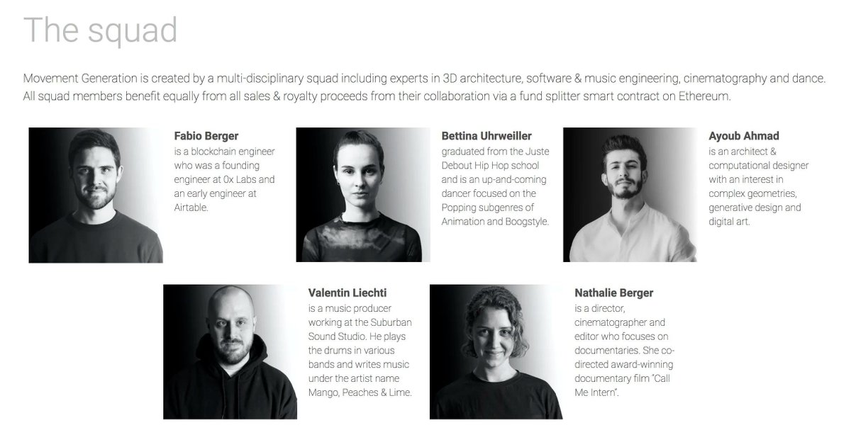 Mvmtgen's tweet photo. 🌟 don't forget to check out our #instagram account to check out the profiles of our talented @Mvmtgen #squad : #dancer, #musicproducer, #3darchitect, #blockchainengineer, & #cinematopher
👉 https://t.co/002qbXWTc2
-
-
-
@opensea #cryptoart #digitalart #NFTCommunity #NFTartists https://t.co/8fRIqF4D9D